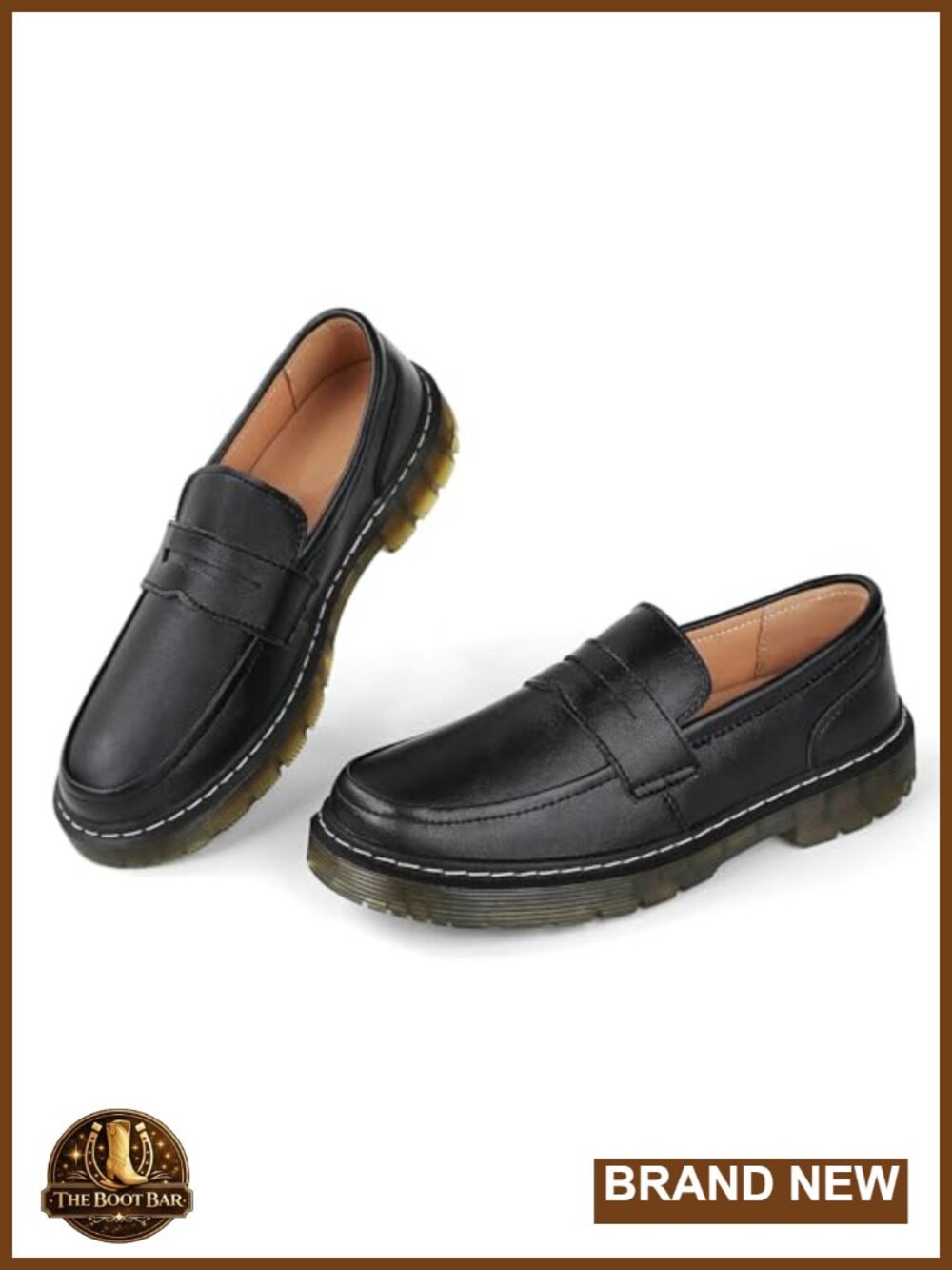 Women's Classic Penny Loafers Slip-On Memory Foam Driving Mocc